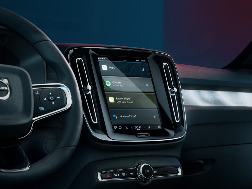 Volvo เปิดตัวรถยนต์ไฟฟ้า C40 Recharge